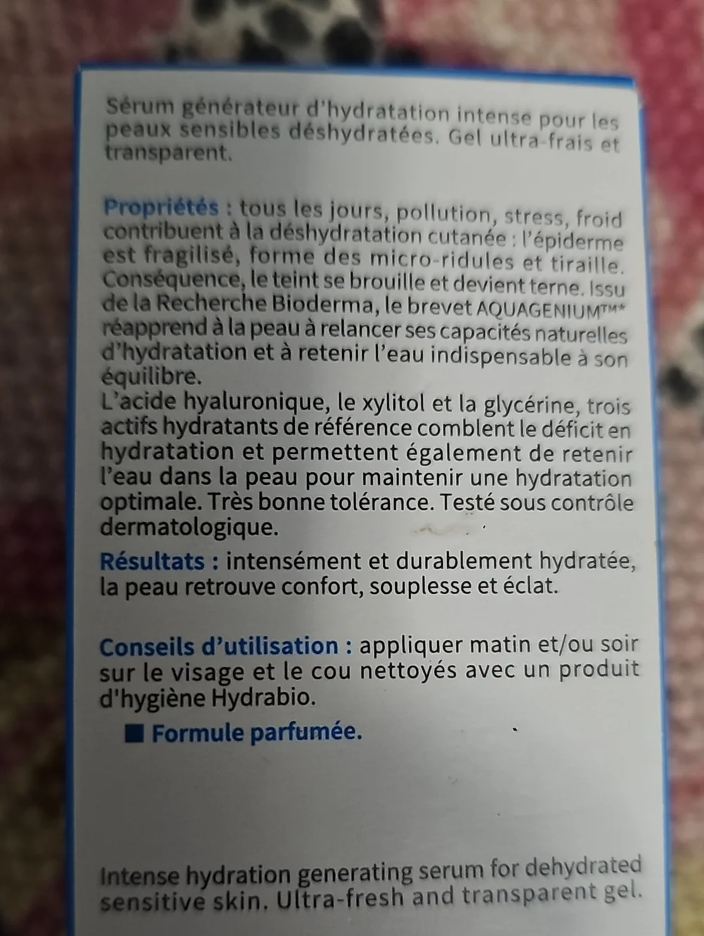 Bioderma Hydrabio Serum 1.3 fl oz/40 ml (EXP: 1/2027)